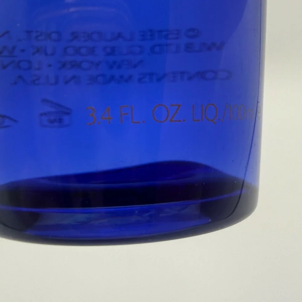 Estee Lauder Makeup Remover Women 3.4oz Blue Like New Gentle Oil-Free Liquid